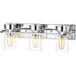 CHLOE Raelyn Contemporary 3 Light Chrome Bath Vanity Fixture 22