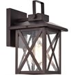 CHLOE Lawrence 1 Light Oil Rubbed Bronze Outdoor Wall Sconce 11