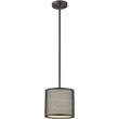 CHLOE Juliana Transitional 1 Light Rubbed Bronze Mini Ceiling Pendant 8