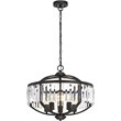 CHLOE Kenna Transitional 5 Light Rubbed Bronze Ceiling Pendant Fixture 20