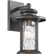 CHLOE Owen Transitional 1 Light Textured Black Outdoor Wall Sconce 12