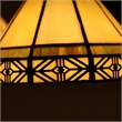 CHLOE Belle 5 Light Mission Large Chandelier 27