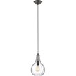 CHLOE Savannah Transitional 1 Light Rubbed Bronze Ceiling Mini Pendant 9