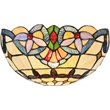 CHLOE Cooper Tiffany-style 1 Light Victorian Wall Sconce 12