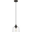 CHLOE Alice Transitional 1 Light Rubbed Bronze Mini Ceiling Pendant 9