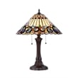CHLOE Ambrose Tiffany-style 2 Light Victorian Table Lamp 16