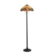 CHLOE Serenity Tiffany-style 2 Light Victorian Floor Lamp 18