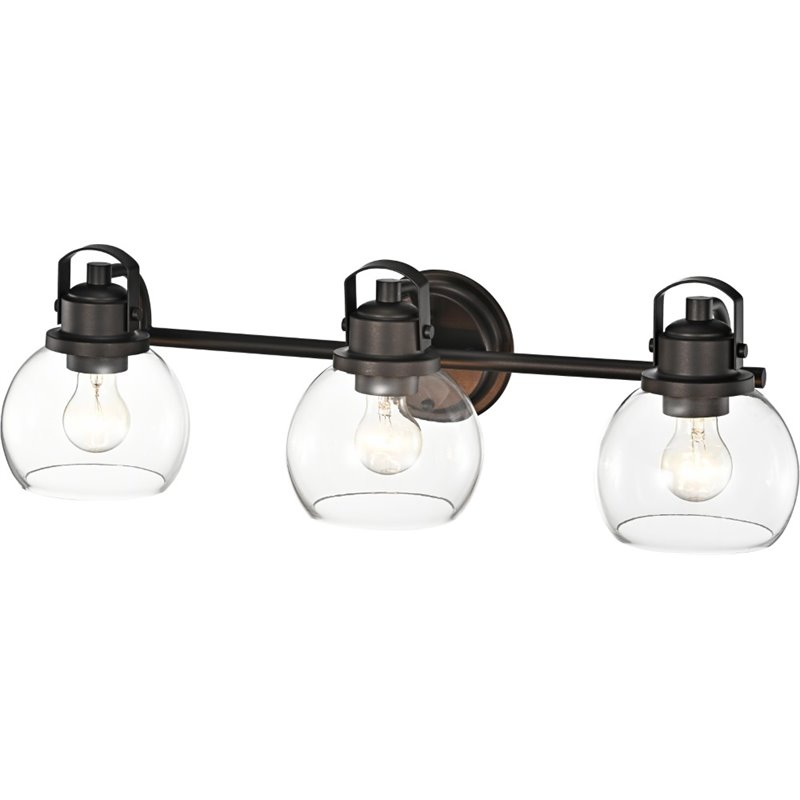 CHLOE Janice Contemporary 3 Light Rubbed Bronze Bath Vanity Fixture 26