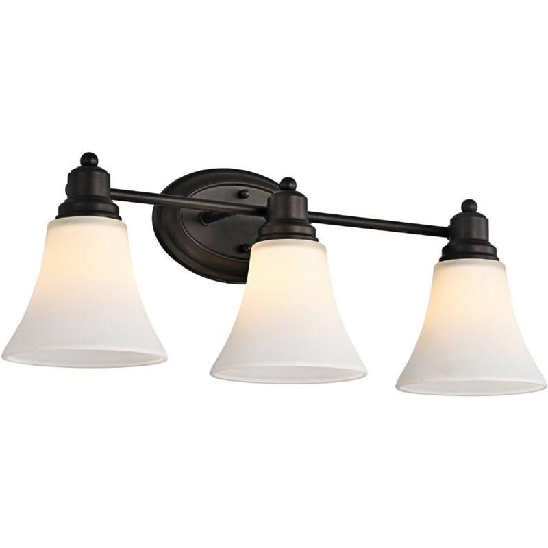 CHLOE Janet Contemporary 3 Light Rubbed Bronze Bath Vanity Fixture 24