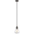 CHLOE Gabriella Transitional 1 Light Rubbed Bronze Ceiling Mini Pendant 7