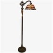 CHLOE Bertram Tiffany-style 1 Light Victorian Reading Floor Lamp 12
