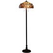 CHLOE Sunny Tiffany-style 2 Light Floral Floor Lamp 18