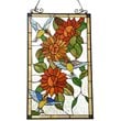 CHLOE Sunflower Tiffany-style Animal Design Window Panel 20