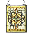 CHLOE Delilah Victorian Tiffany-glass Window Panel 24