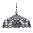 CHLOE Sadie Tiffany-style 2 Light Victorian Ceiling Pendant Fixture 18