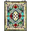 CHLOE Aylee Tiffany-style Victorian Design Window Panel 18