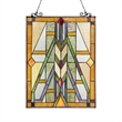 CHLOE Menahem Tiffany-glass Window Panel 17.5x25