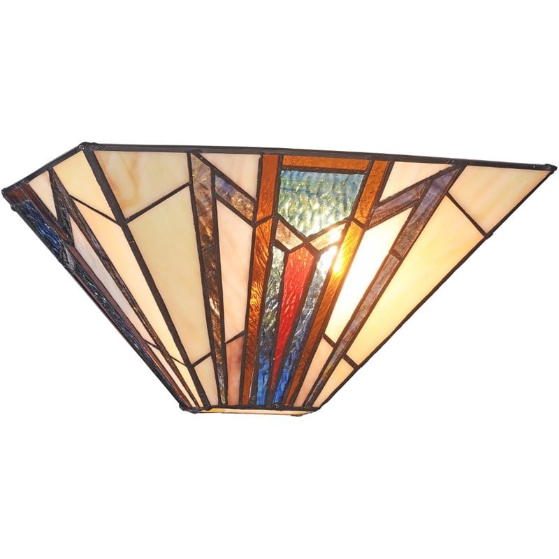 CHLOE Maxwell Mission 1 Light Textured Black Wall Sconce 12
