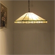 CHLOE Theros Tiffany-style 2 Light Mission Hanging Pendant Fixture 18