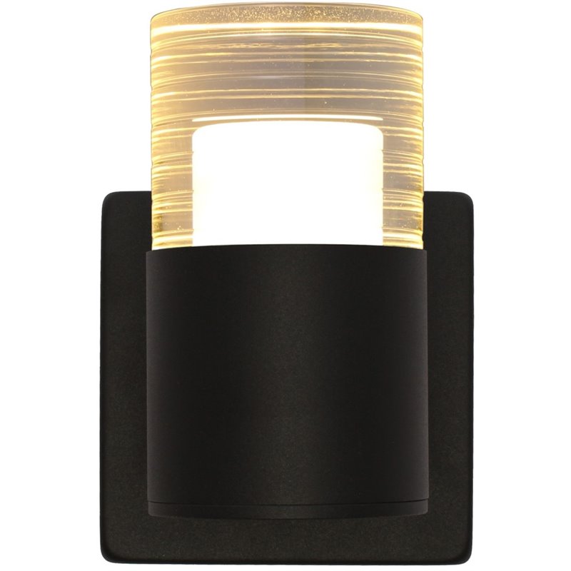 CHLOE Anwar 1 Light LED In/Out Door Wall Sconce 3000K Warm White 7