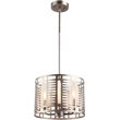 CHLOE Avery Industrial 4 Lights Antique Silver Ceiling Pendant 12
