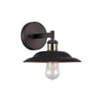 CHLOE Karl Industrial-style 1 Light Rubbed Bronze Wall Sconce 10