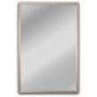 CHLOE'S Reflection Silver Finish Rectangular Framed Wall Mirror 33