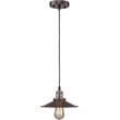 CHLOE Butler Industrial 1 Light Rubbed Bronze Ceiling Mini Pendant 9