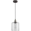 CHLOE Owen Industrial-style 1 Light Rubbed Bronze Ceiling Mini Pendant 7