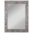 CHLOE's Reflection Hanging Seashell Rectangle Framed Wall Mirror 32