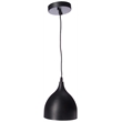 CHLOE Walter Industrial-style 1 Light Matt Black Ceiling Pendant 7