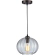 CHLOE Cary Industrial-style 1 Light Rubbed Bronze Ceiling Pendant 10