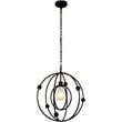 CHLOE Ironclad Farmhouse 1 Light Oil Rubbed Bronze Ceiling Pendant 18