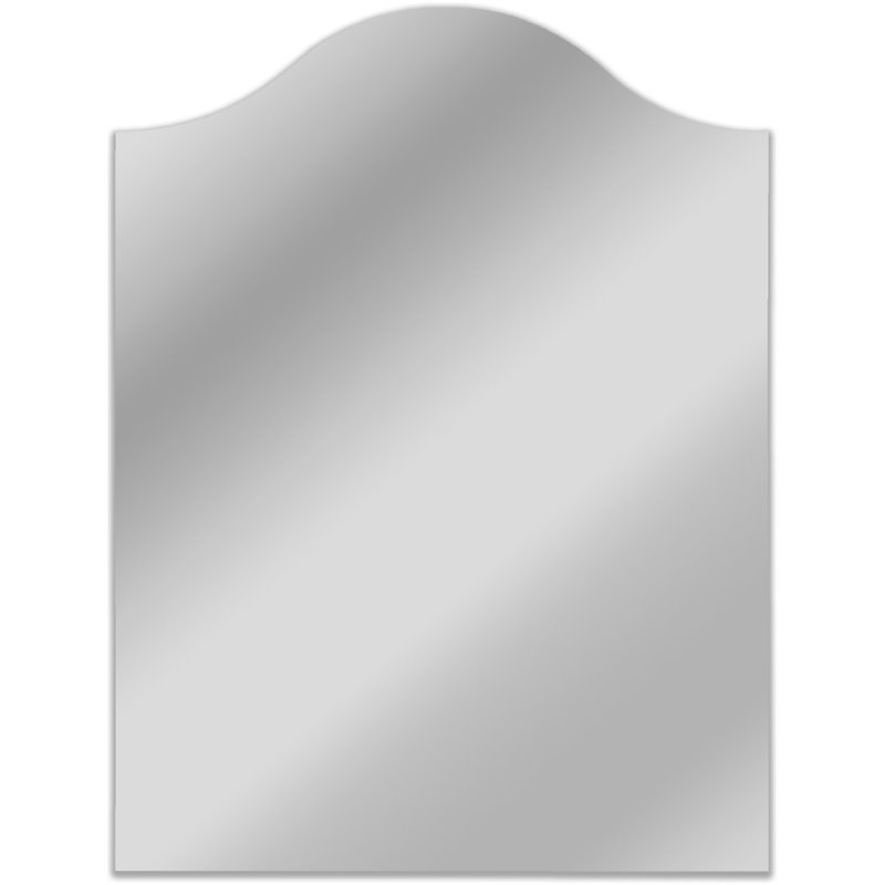 CHLOE's Reflection Hanging Arched-shaped Frameless Wall Mirror 32