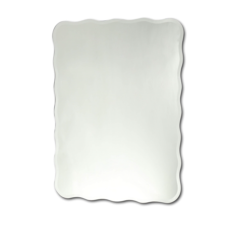 CHLOE Rangley Large Frameless Wall Mirror 24x32