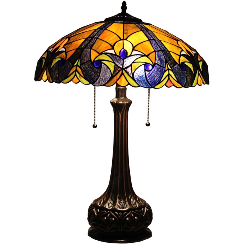 chloe stained glass lamps