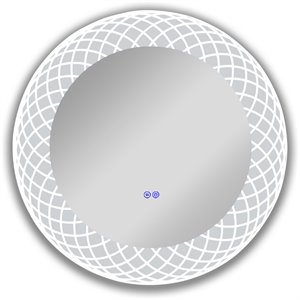 CHLOE Speculo Back Lit LED Mirror 6000K Daylight White 30&quot Wide