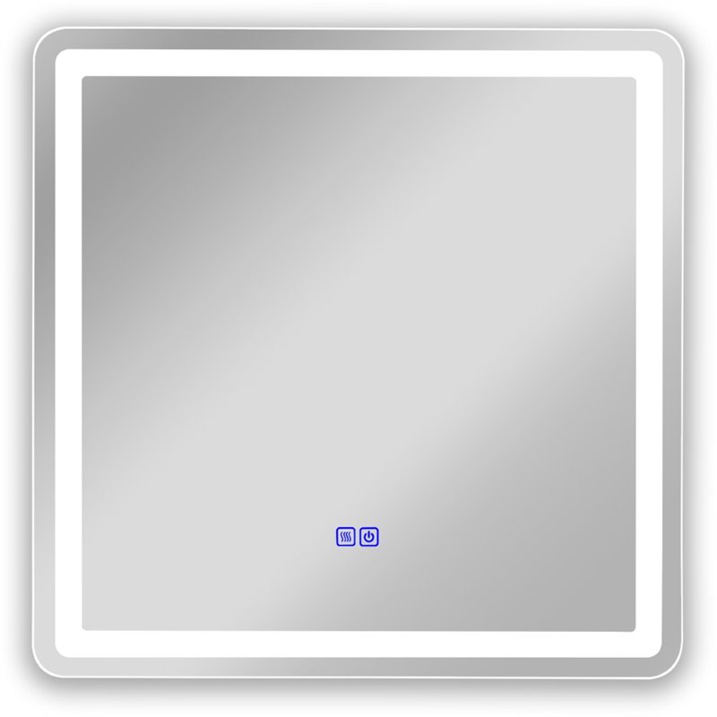 CHLOE Luminosity Back Lit Square TouchScreen LED Mirror 3 28