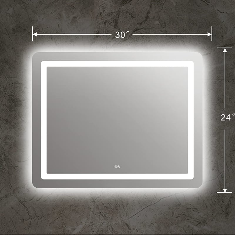 CHLOE Speculo Back Lit LED Mirror 4000K Warm White 30