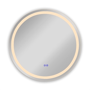 CHLOE Speculo Back Lit LED Mirror 4000K Warm White 24&quot Wide