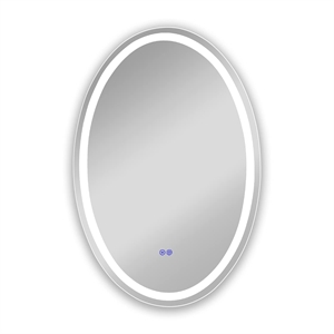 CHLOE Speculo Back Lit LED Mirror 6000K Daylight White 24&quot Wide