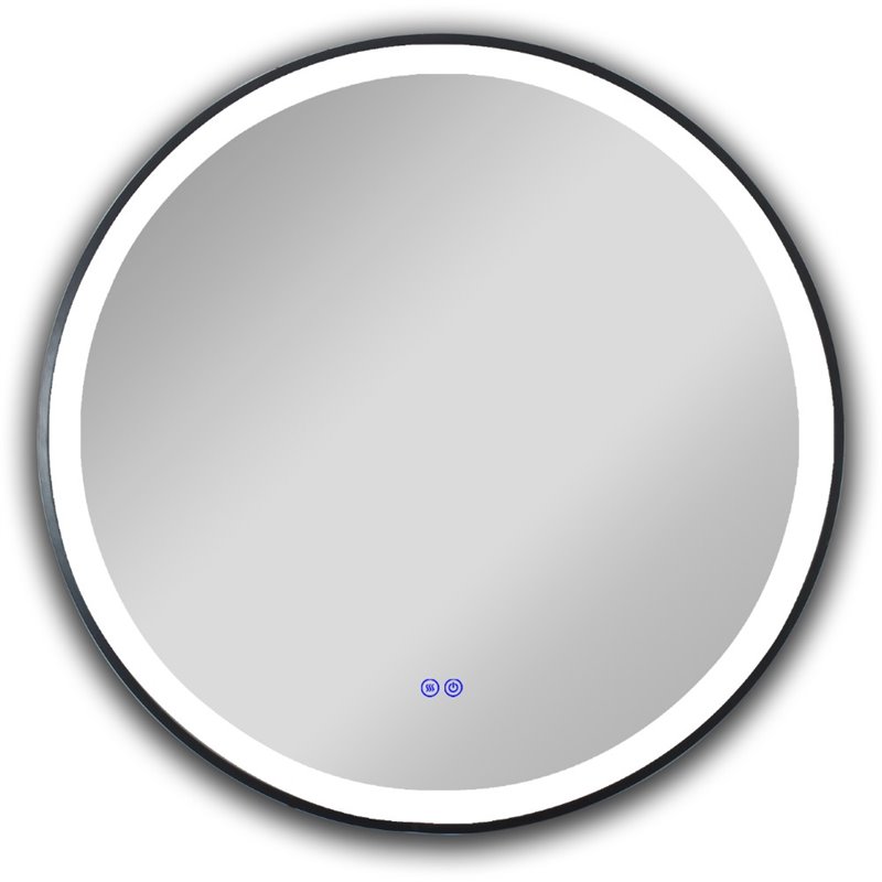 CHLOE Luminosity Embedded Round TouchScreen LED Mirror 3 24