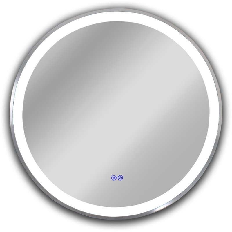 CHLOE Luminosity Embedded Round TouchScreen LED Mirror 3 24