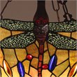 Chloe Lighting Dragonfly 3-Light Iron Empress Hanging Pendant in Blackish Bronze