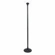 Chloe Lighting Mission 1-Light Glass Resin Belle Torchiere Lamp in Bronze