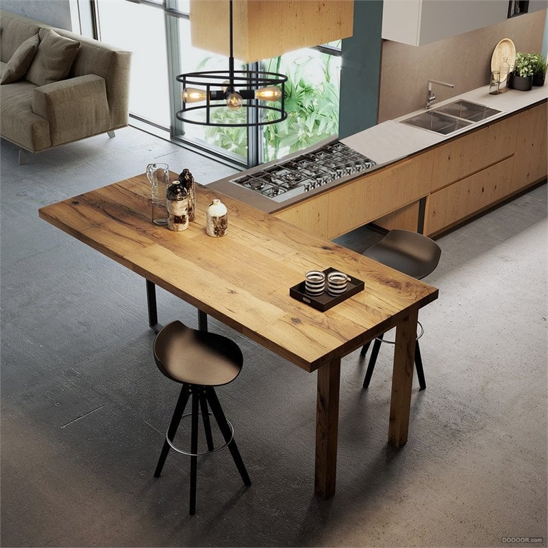 Chloe Lighting Ryker 4-Light Drum Metal Ceiling Pendant in Oil Rubbed Bronze