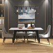 Chloe Lighting Ironclad 5-Light Metal Island Pendant in Oil Rubbed Bronze