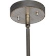 Chloe Lighting Alina 5-Light Metal Ceiling Pendant in Antique Silver
