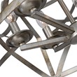Chloe Lighting Alina 5-Light Metal Ceiling Pendant in Antique Silver
