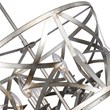 Chloe Lighting Alina 5-Light Metal Ceiling Pendant in Antique Silver